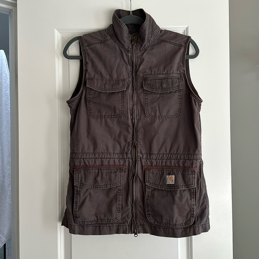 Carhartt women’s El Paso ripstop utility vest size small(4/6)